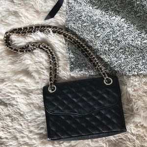 Rebecca Minkoff Black Mini Quilted Affair Purse